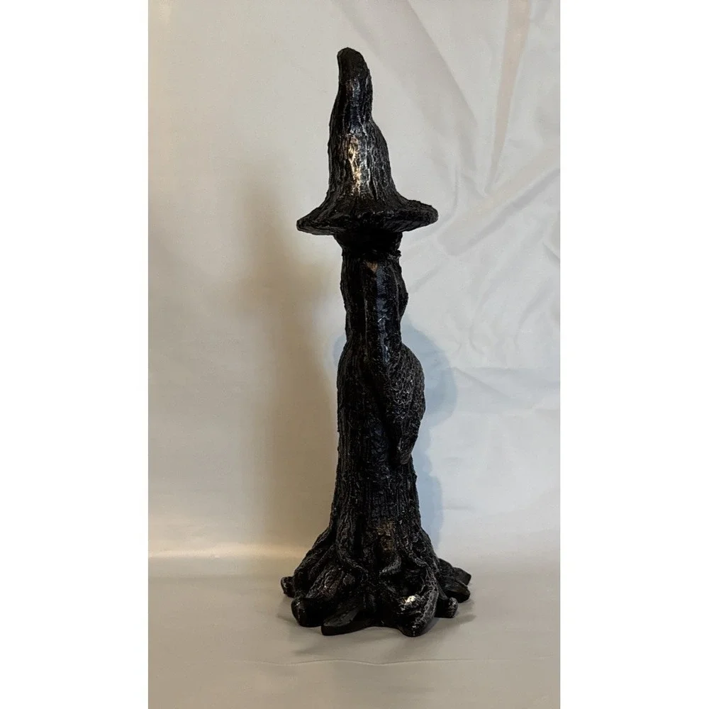 Tree Witch Statue Gothic Halloween Decor Gift New in Box - 7.5 Inches Tall